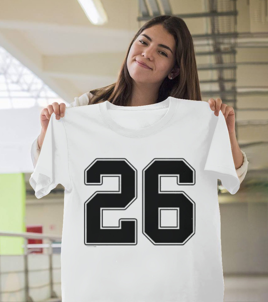 Minnesota Vikings Salute To Service 26 Name And Number T-Shirt
