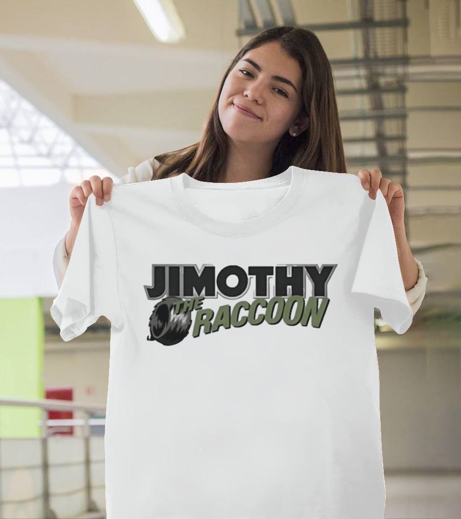 Jimothy The Raccoon Tire T-Shirt