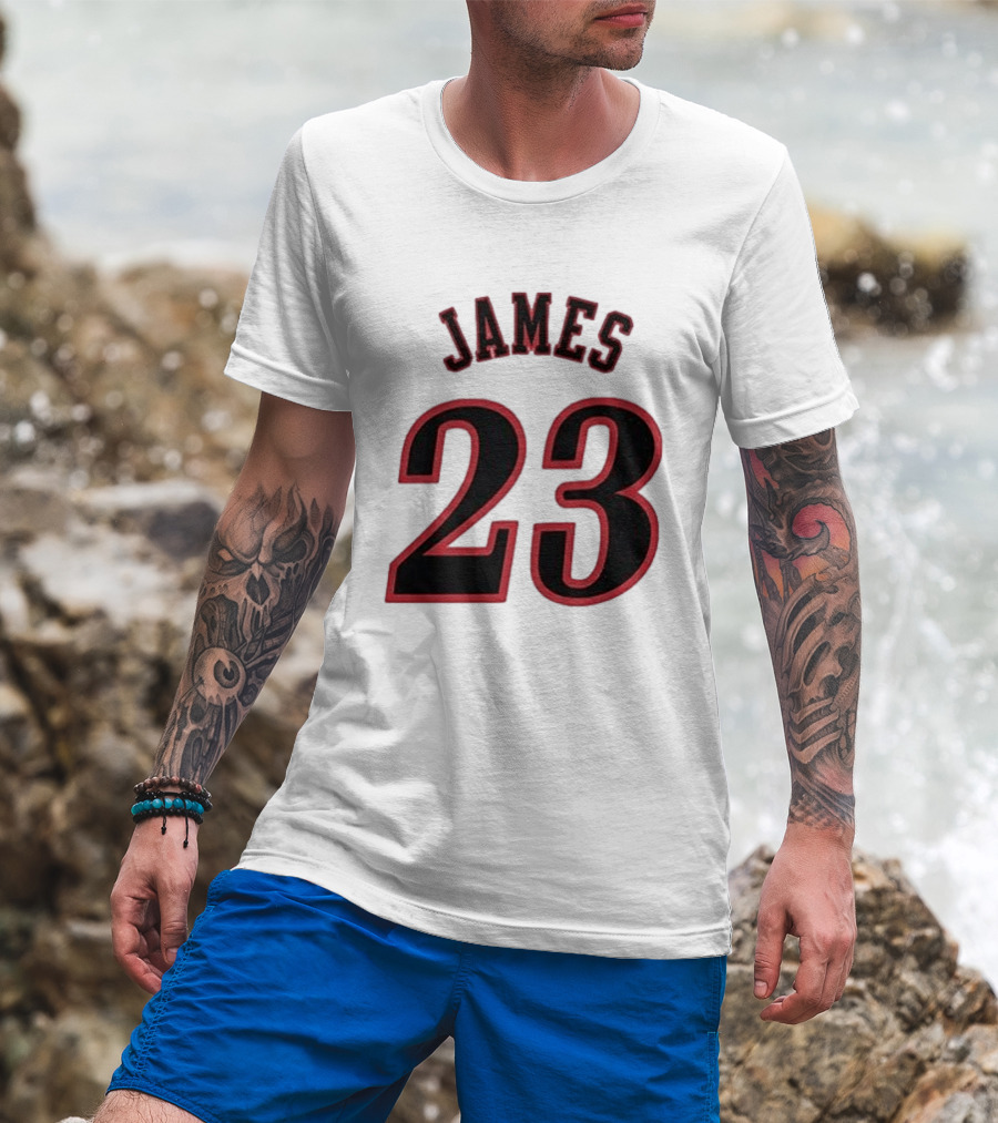 James 23 Sixers Lebron T-Shirt
