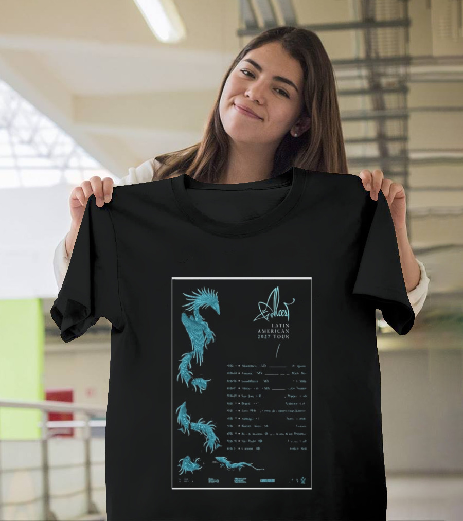 Alcest Latin American Tour 2027 Dates And Locations With Mythical Dragon T-Shirt