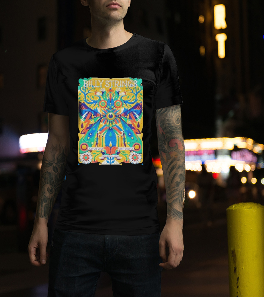 Billy Strings PeoplesBank Arena Hartford CT July 28 2026 T-Shirt