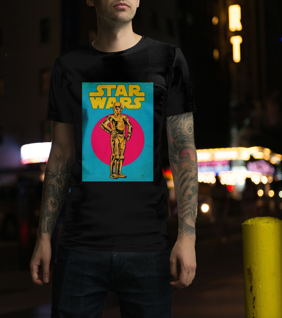 C 3PO Star Wars T-Shirt
