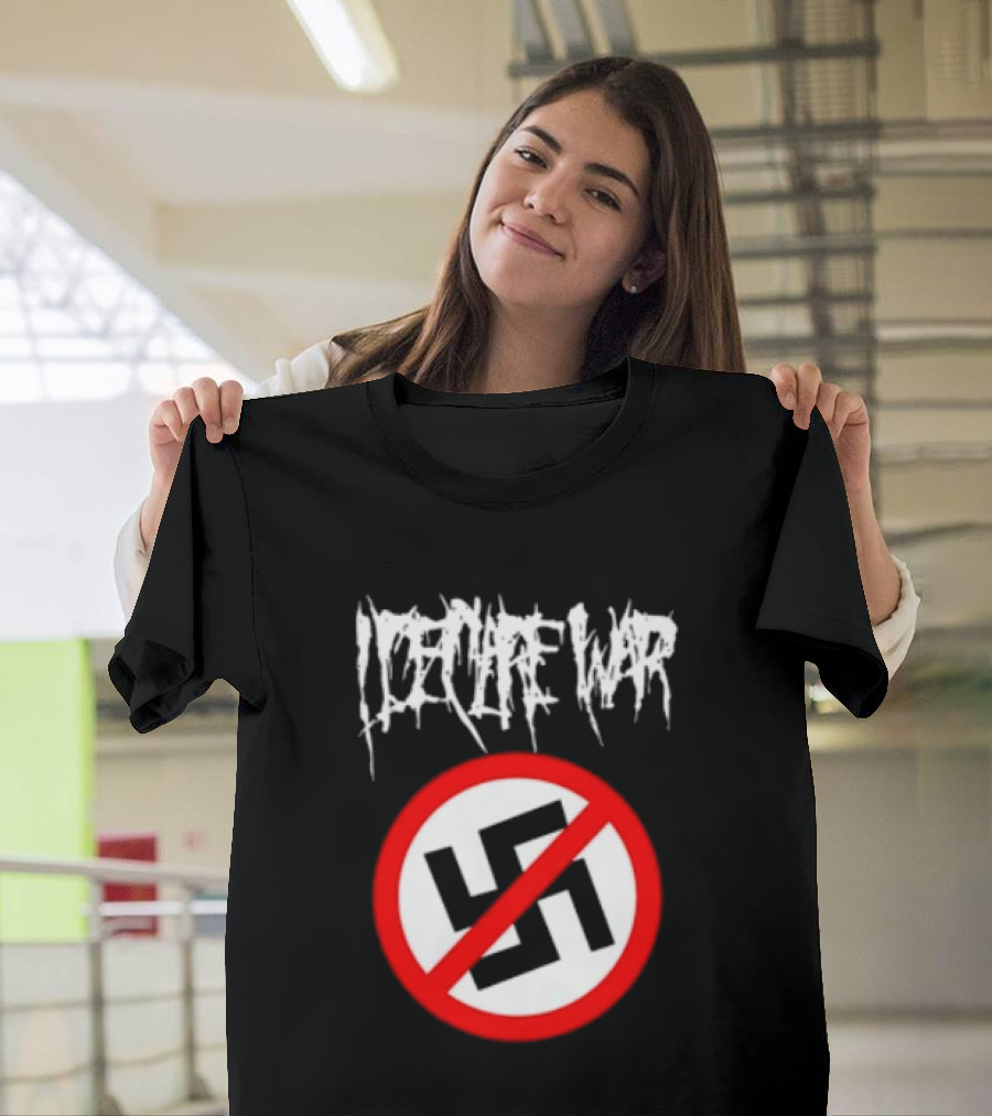 I Declare War Anti Nazi Symbol Graphic Merchnow Collection T-Shirt