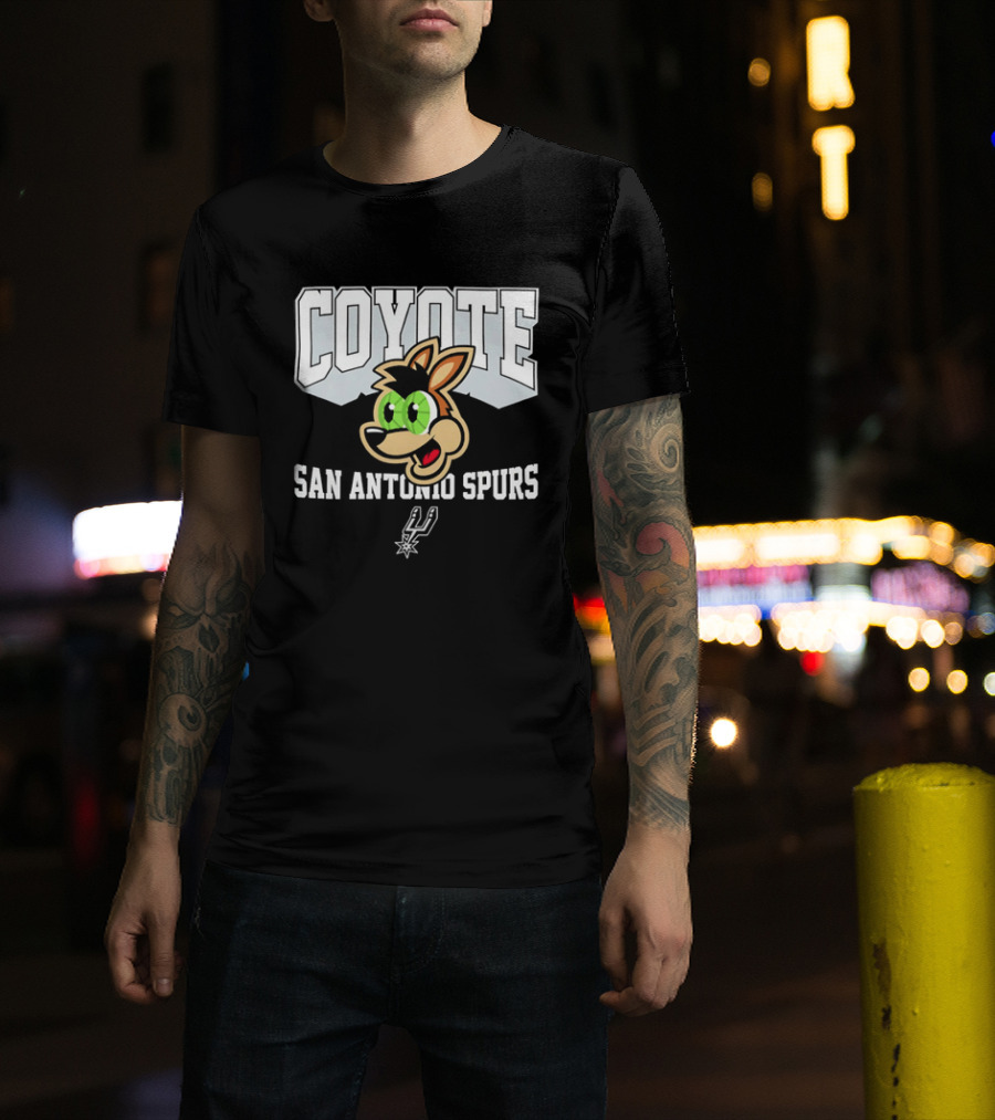 Coyote San Antonio Spurs Team T-Shirt