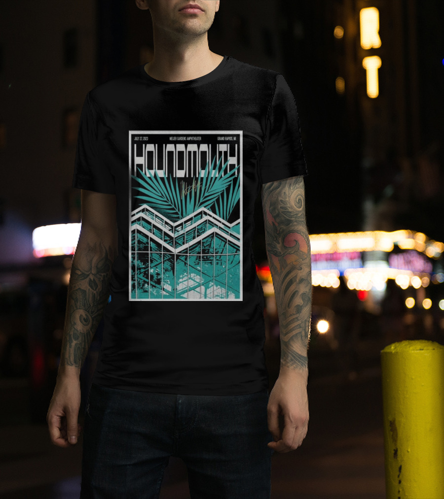 Houndmouth Meijer Gardens Amphitheater Grand Rapids July 27 2023 T-Shirt