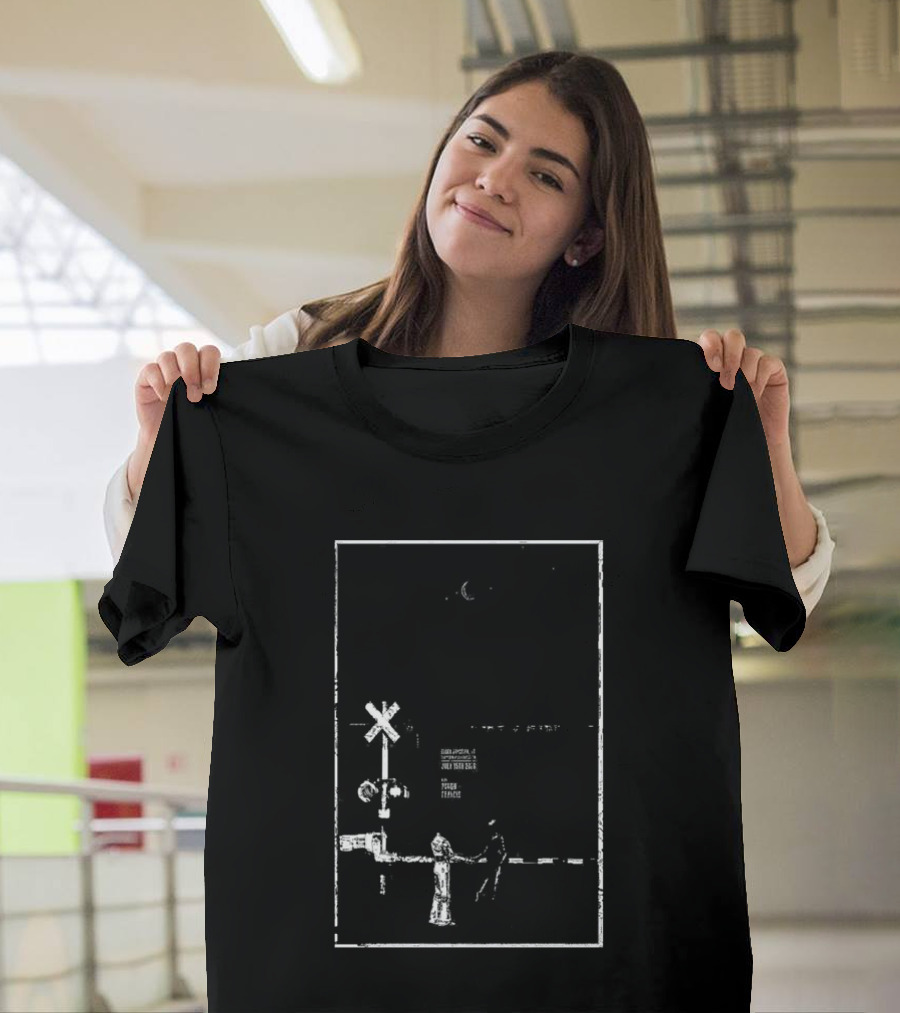 Jack White Essex Junction VT July 15 2026 Railroad Crossing Scene T-Shirt