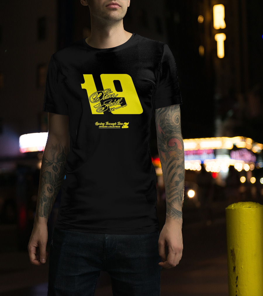Steve Smith Sr 19 Racing Through Time Antiques Collectibles T-Shirt