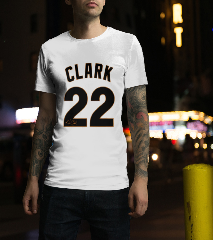 2026 SF Giants Autism Acceptance Clark 22 Jersey Jacket Giveaway T-Shirt