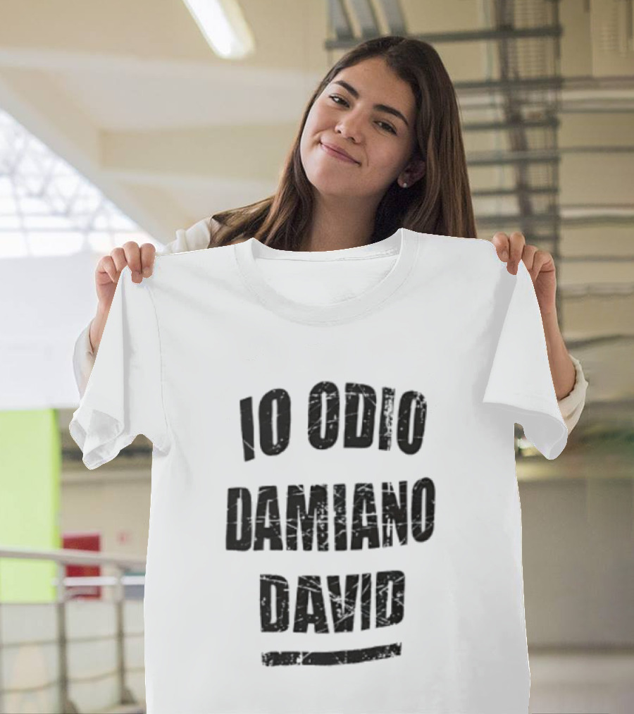 Trendy Io Odio Damiano David Emozione Ribelle Moda कूल T-Shirt