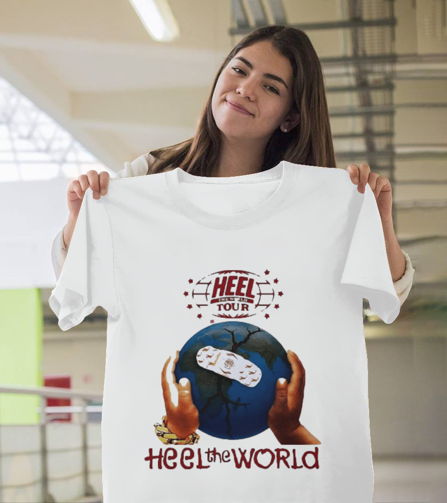 Westside Gunn Heel The World Tour Griselda Bandaged Earth And Hands T-Shirt