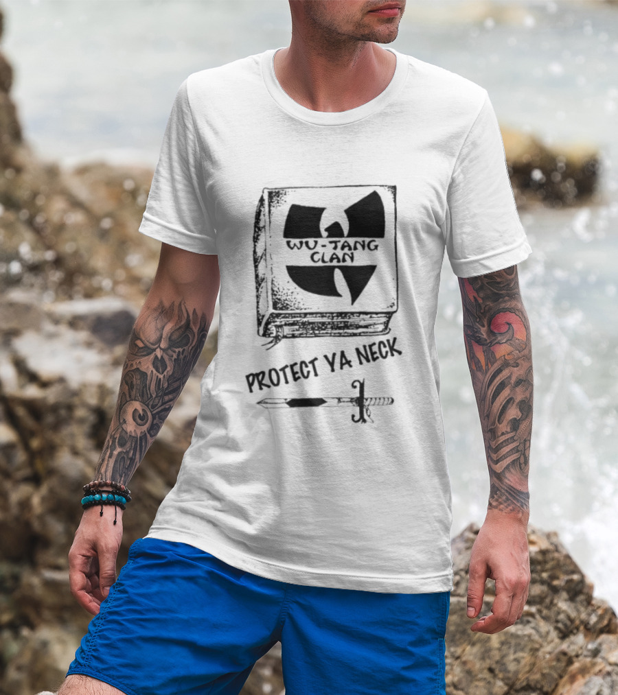 Wu Tang Clan Protect Ya Neck Justified Arrogance Store T-Shirt