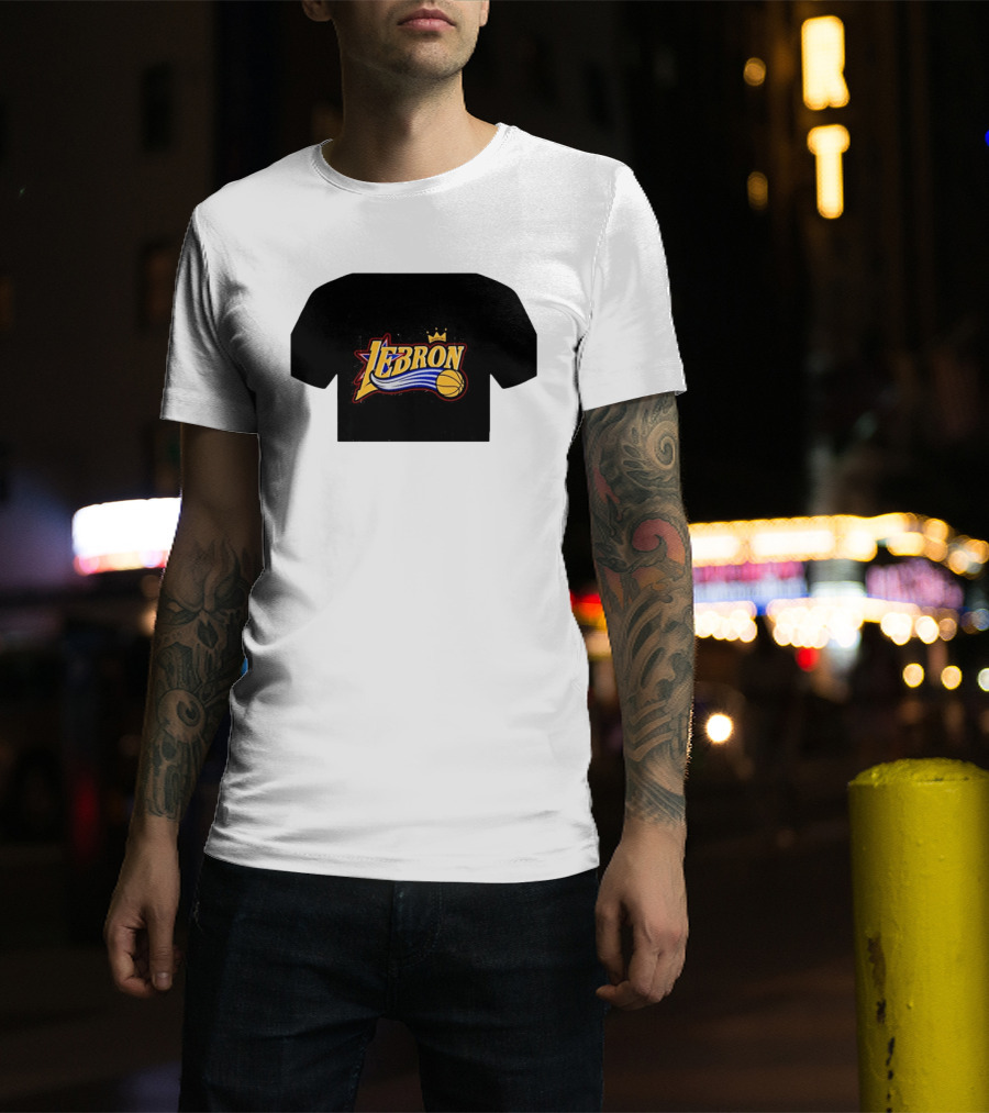 Lebron Crown Star Basketball Philly Sports T-Shirt
