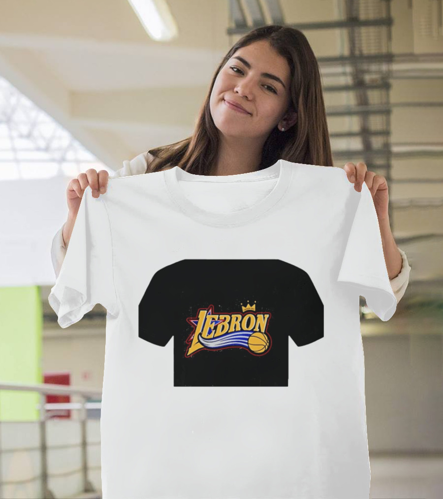 Lebron Crown Star Basketball Philly Sports T-Shirt