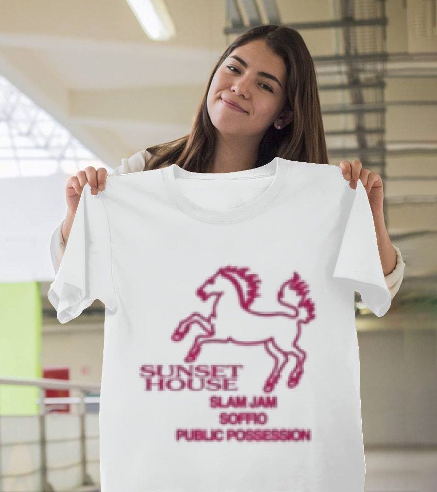 Public Possession Store Slam Jam Soffio Sunset House T-Shirt
