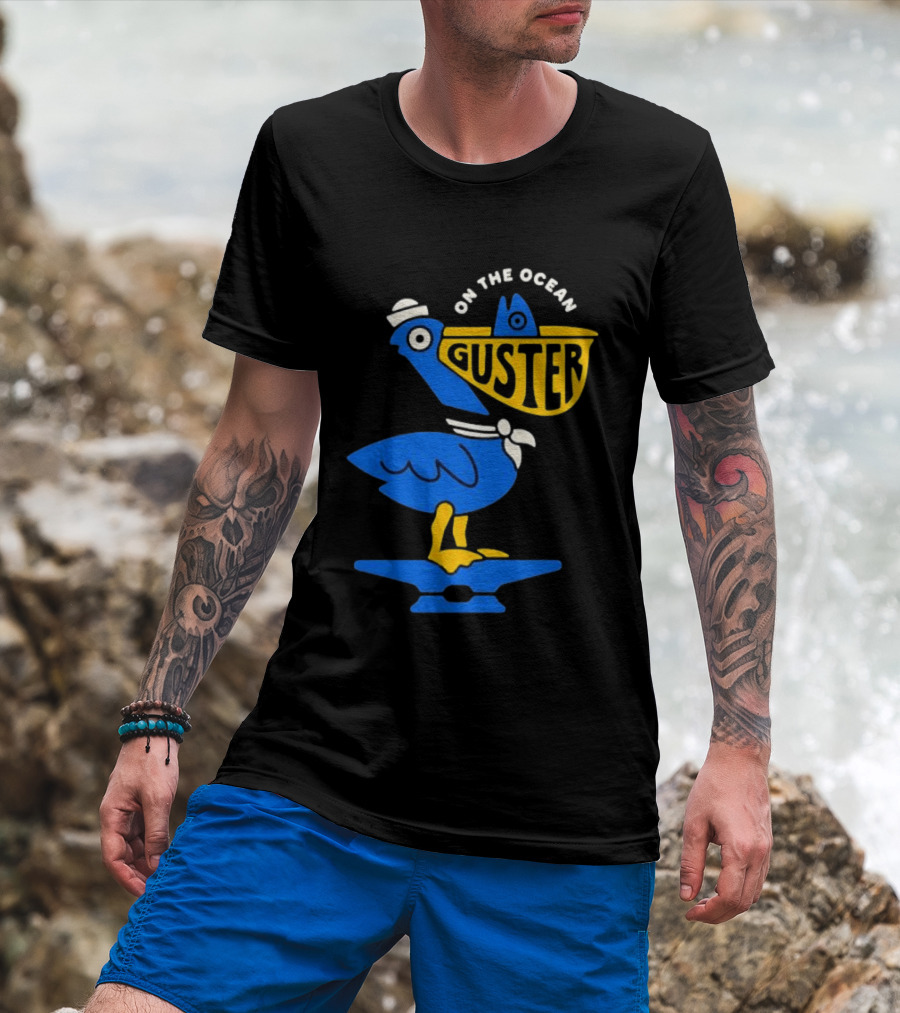 Guster On The Ocean 2026 Tour Pelican Sailor T-Shirt