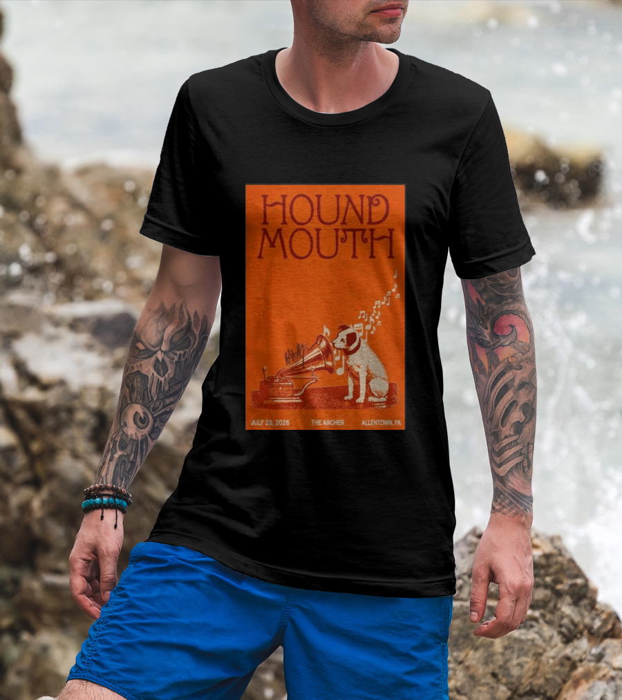 Houndmouth Allentown Pennsylvania Concert July 29 2026 The Archer T-Shirt