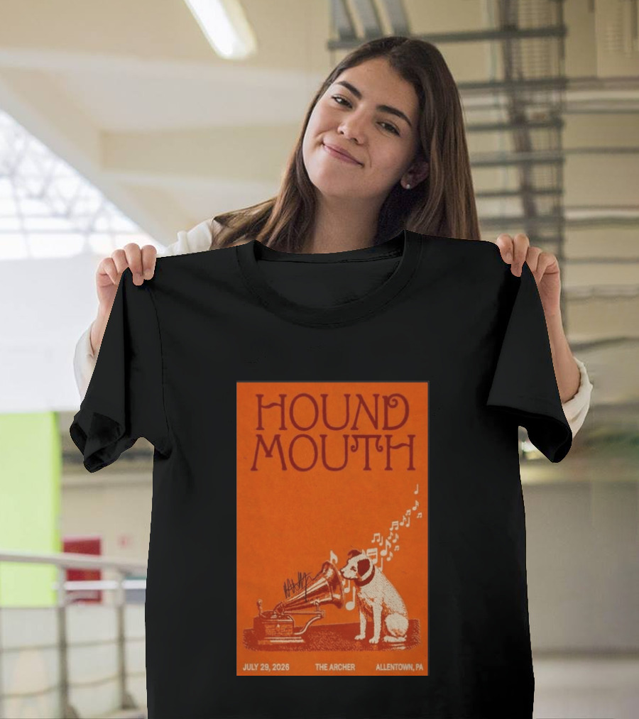 Houndmouth Allentown Pennsylvania Concert July 29 2026 The Archer T-Shirt