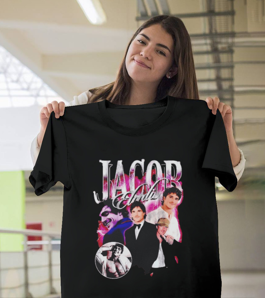 Jacob Elordi Collage Joker Suit Hat Aesthetic T-Shirt