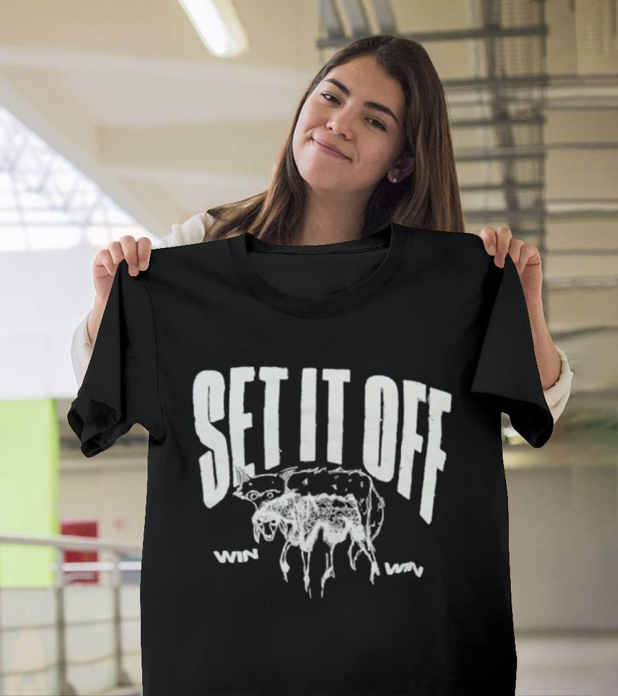 Set It Off Win Win Goat Sketch T-Shirt