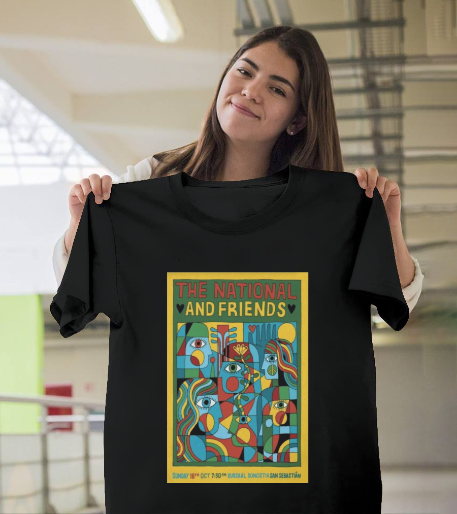 The National And Friends San Sebastián Concert October 18 Kursaal Donostia T-Shirt