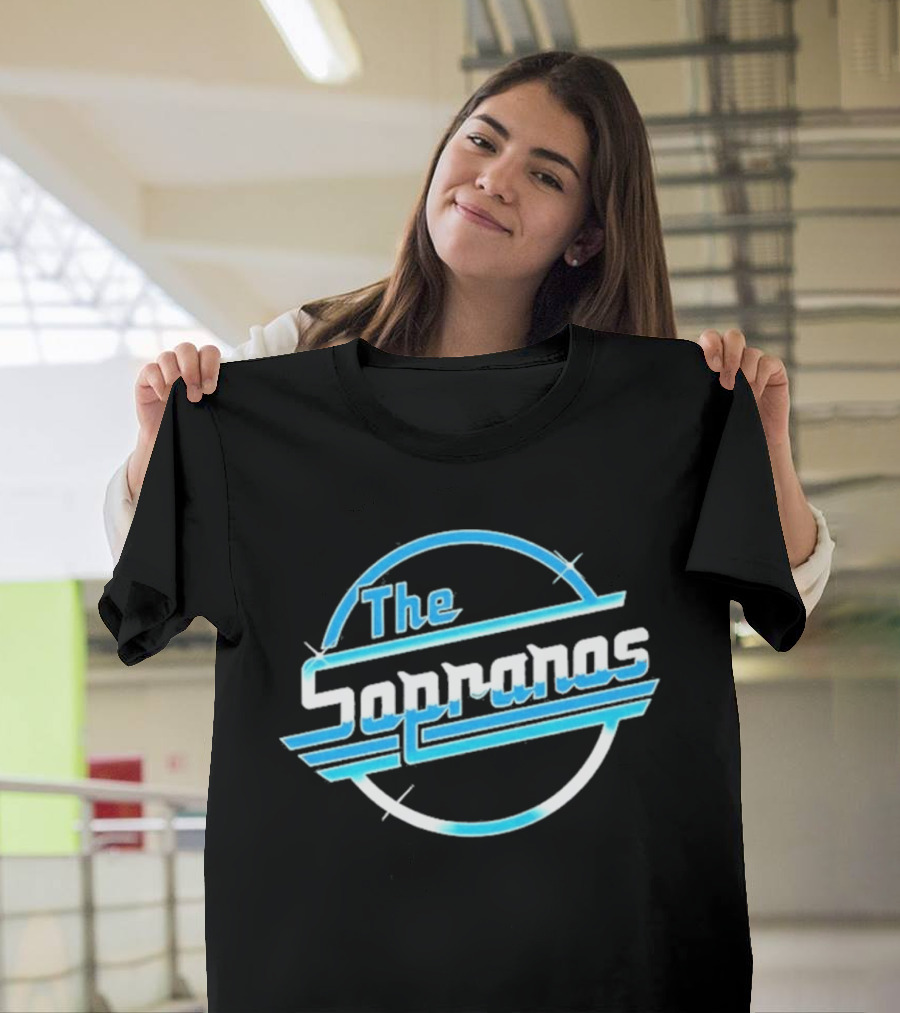 The Sopranos 2026 Retro Futuristic Neon T-Shirt