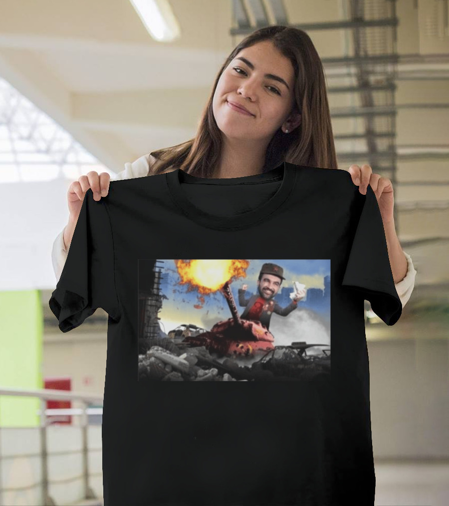 Zohran Mamdani Pied à Terre Tax NYC Explosion Image T-Shirt