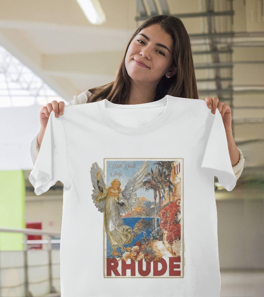 2 Chainz Rhude With Gods Help Angel Scenic Landscape T-Shirt