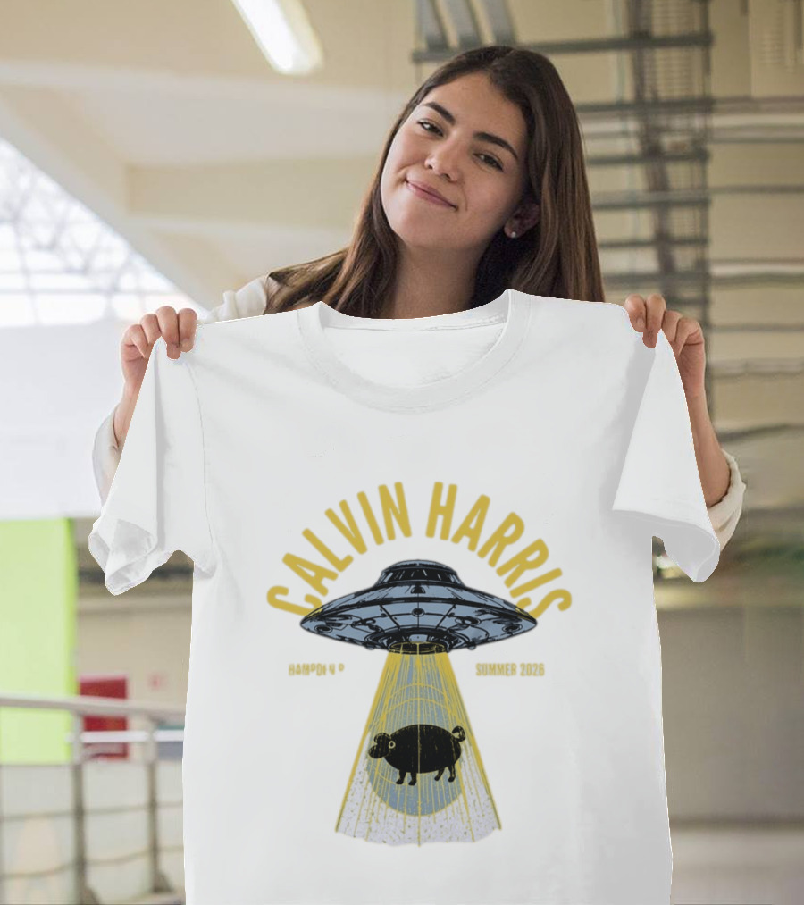 Calvin Harris UFO Sheep Hampden Park Summer 2026 T-Shirt