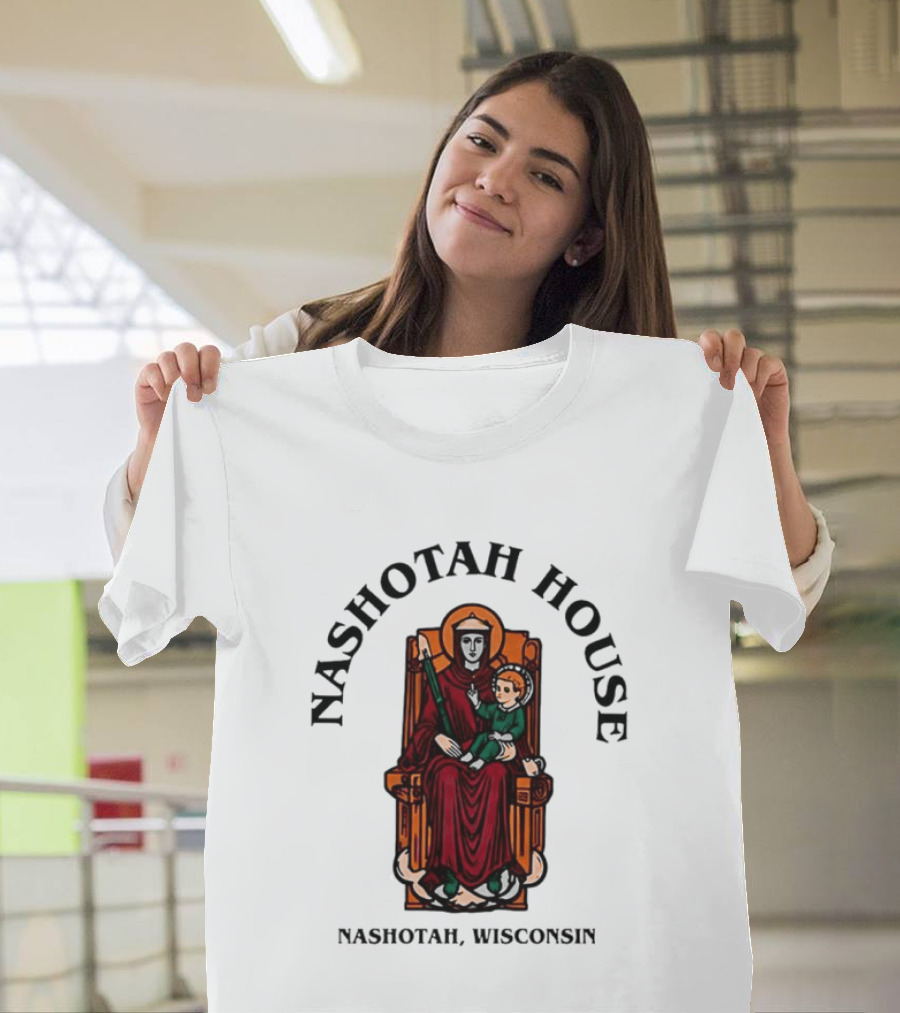 Nashotah House Virgin Mary And Child Jesus Icon Nashotah Wisconsin T-Shirt
