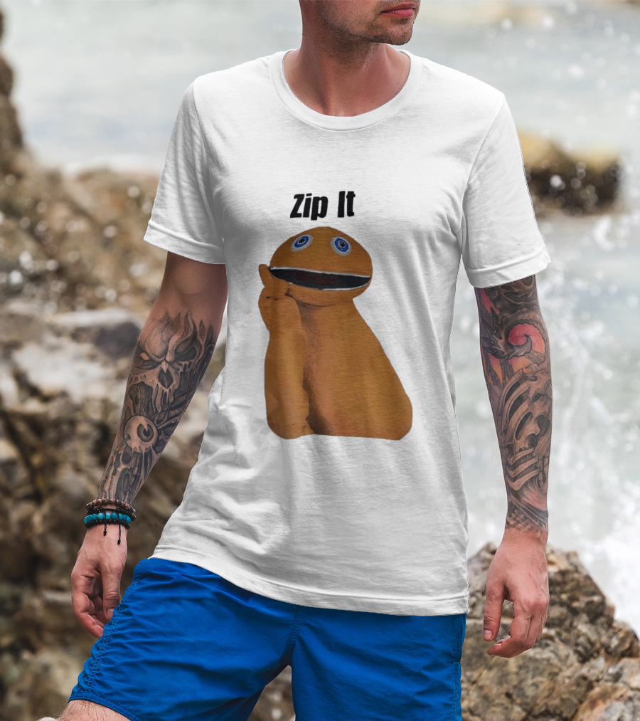 Rainbow Zippy Zip It Character From Thames TV Classic Show T-Shirt