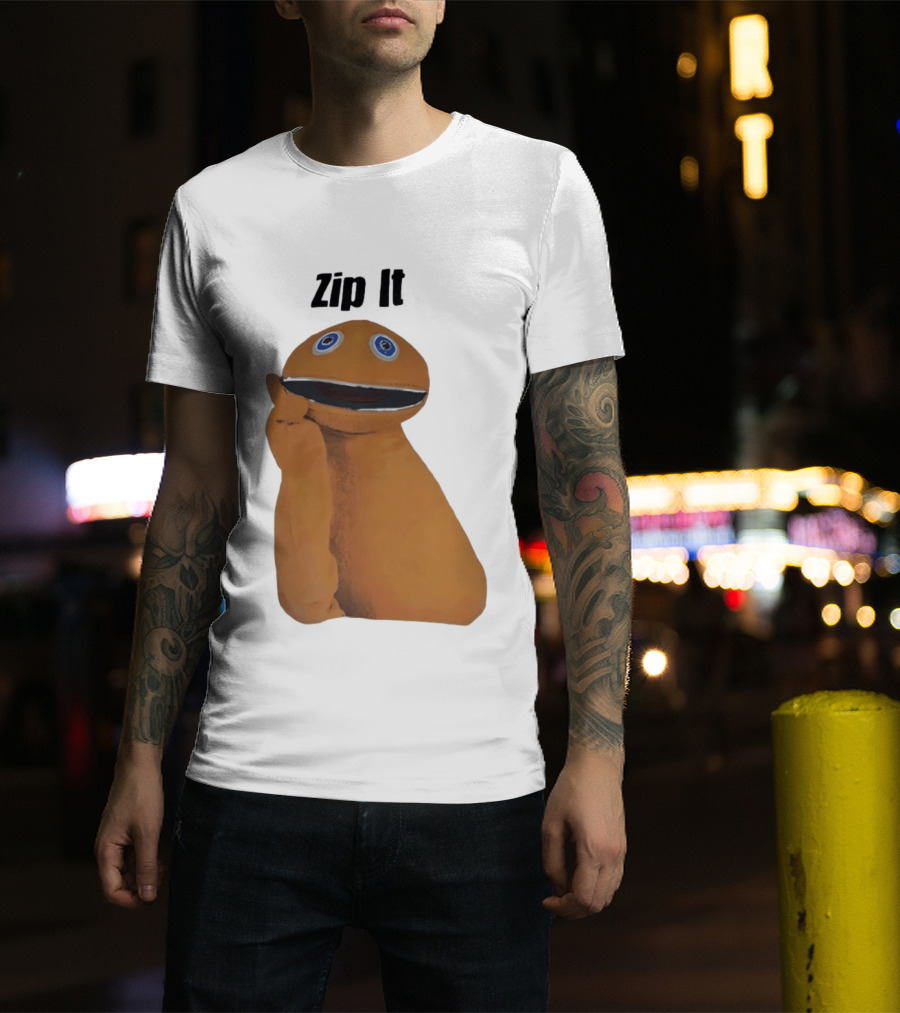 Rainbow Zippy Zip It Character From Thames TV Classic Show T-Shirt
