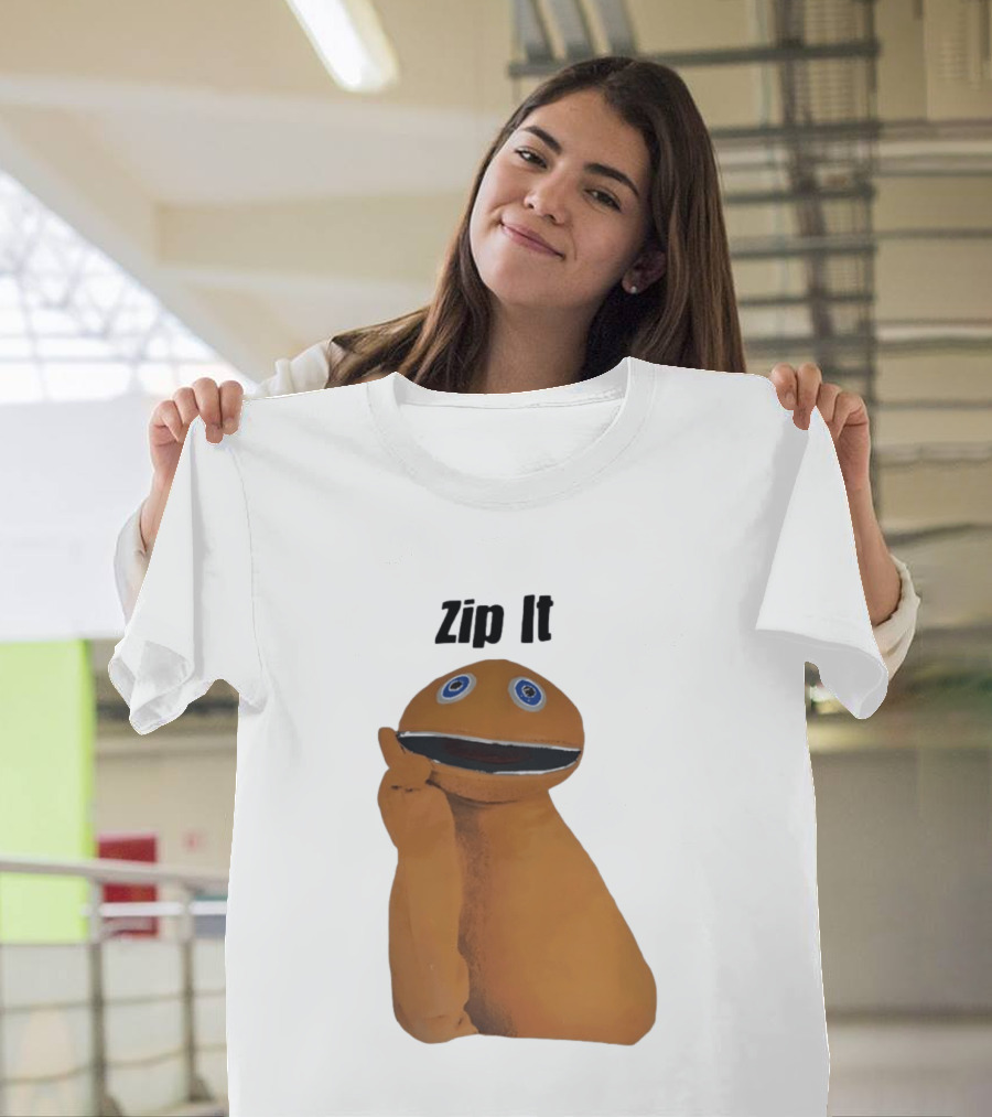 Rainbow Zippy Zip It Character From Thames TV Classic Show T-Shirt