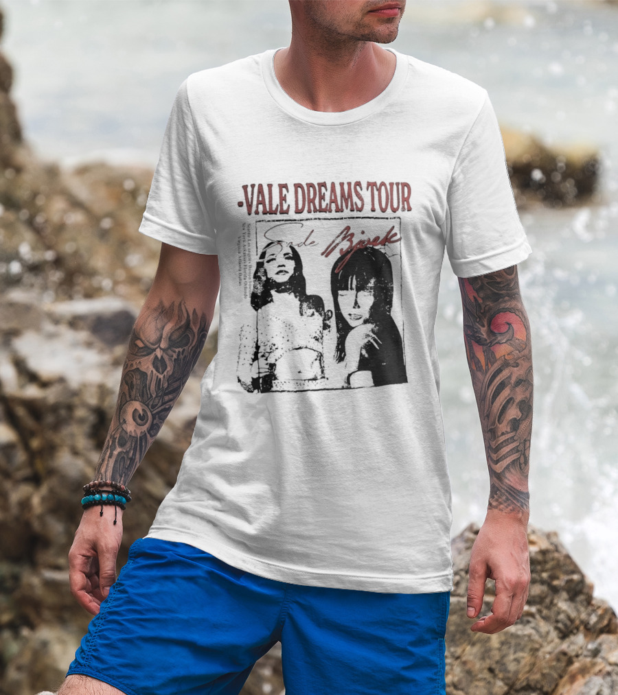 Vale Dreams Tour Sade Bjork 90s T-Shirt