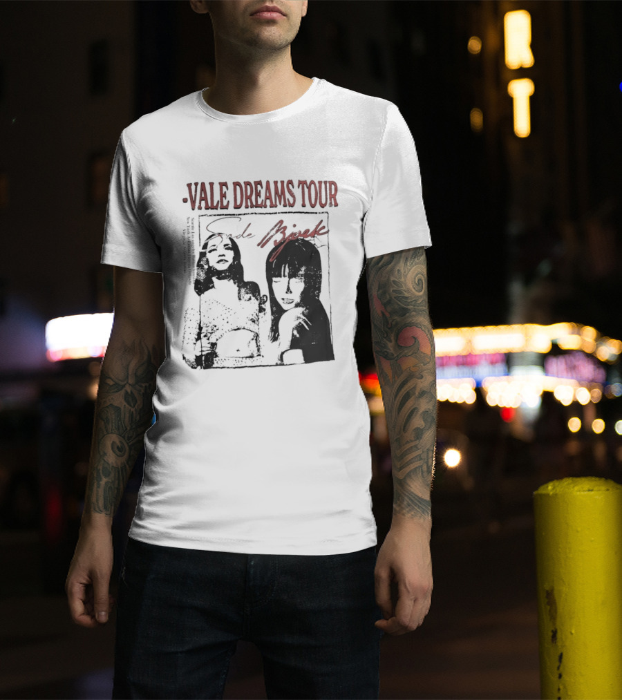 Vale Dreams Tour Sade Bjork 90s T-Shirt