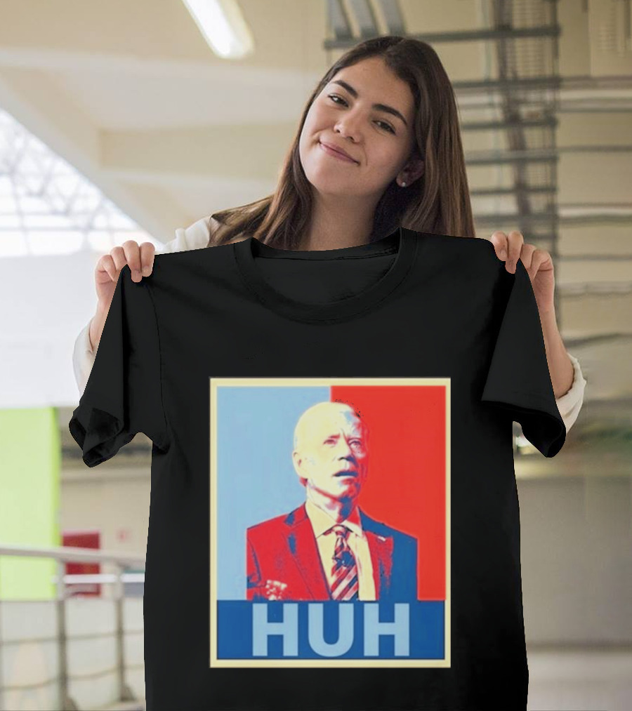 Huh Joe Biden Red Blue T-Shirt