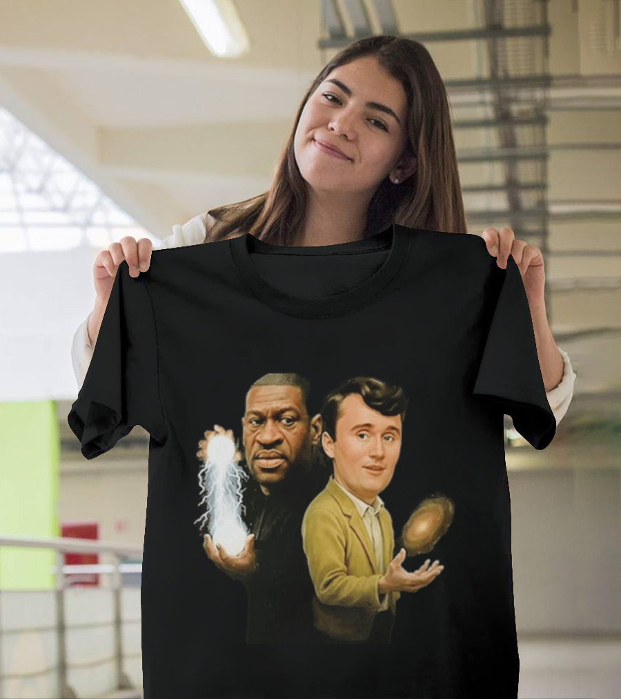 George Floyd And Charlie Kirk Wizard T-Shirt