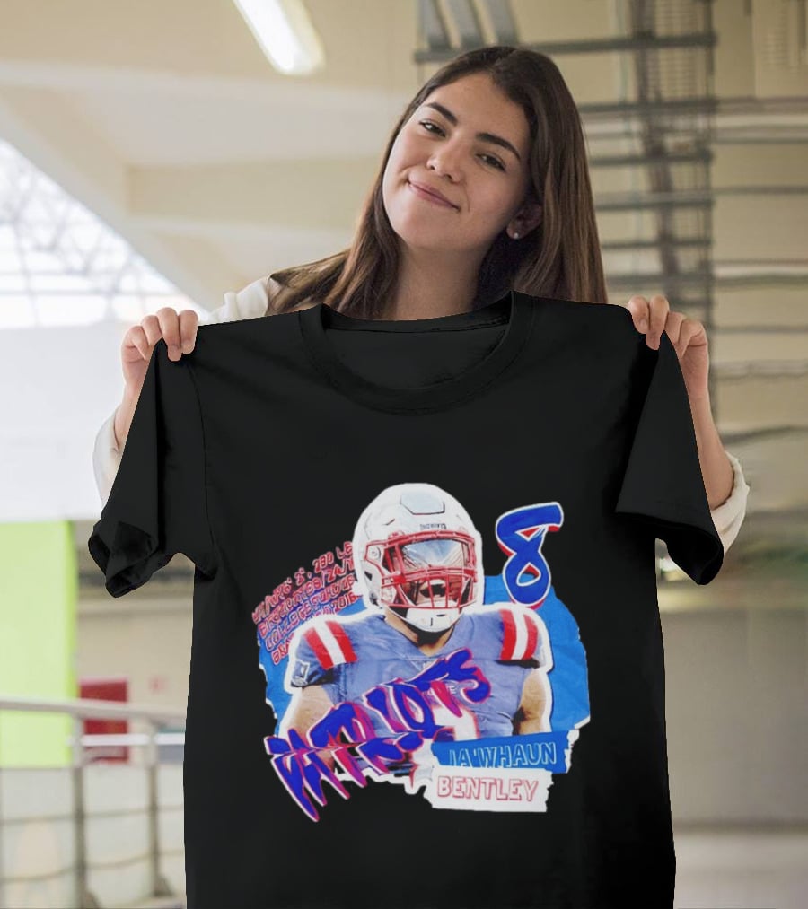 Patriots Ja'whaun Bentley New England 8 Football Superstars T-Shirt