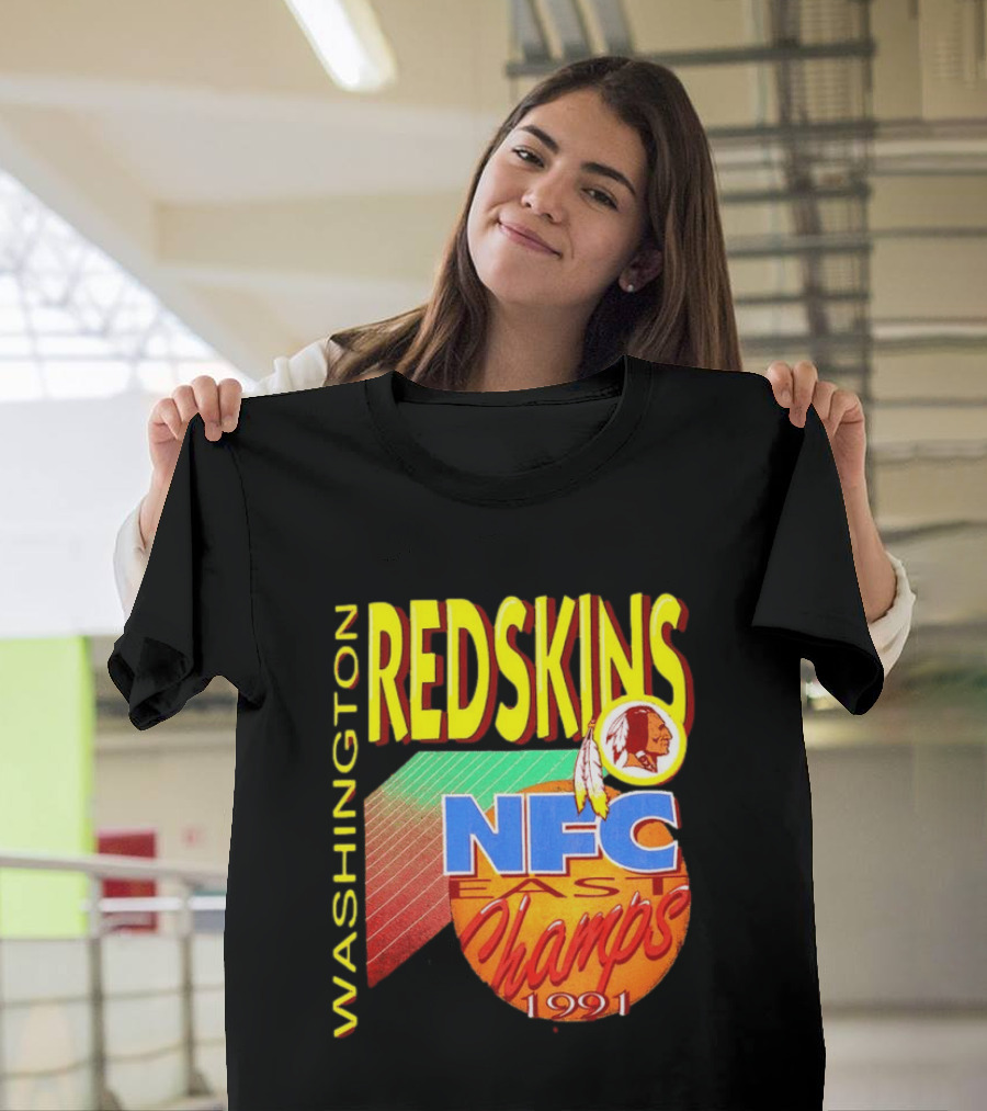 Washington Redskins NFC East Champs 1991 T-Shirt