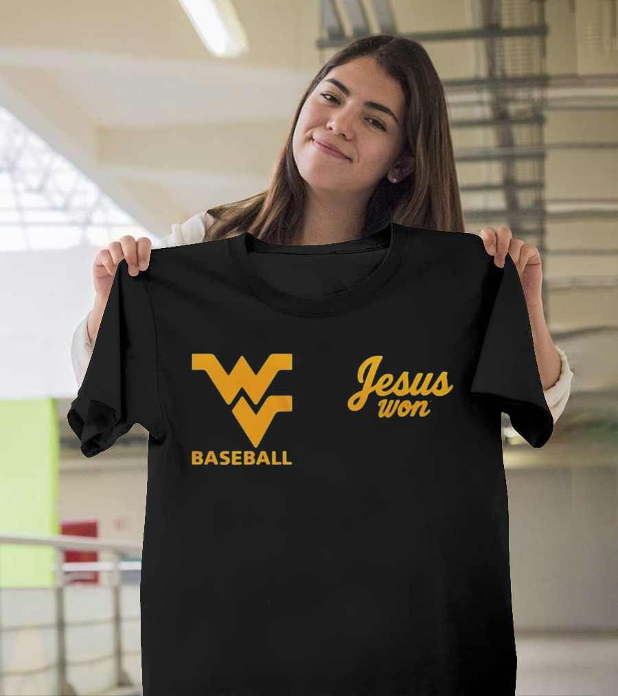 WV Baseball Jesus Won T-Shirt