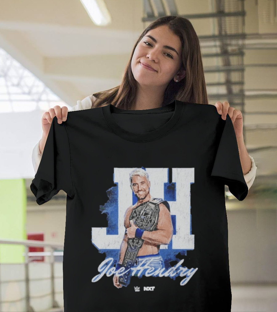 JH Joe Hendry WWE Superstar Officially Licensed Merchandise T-Shirt