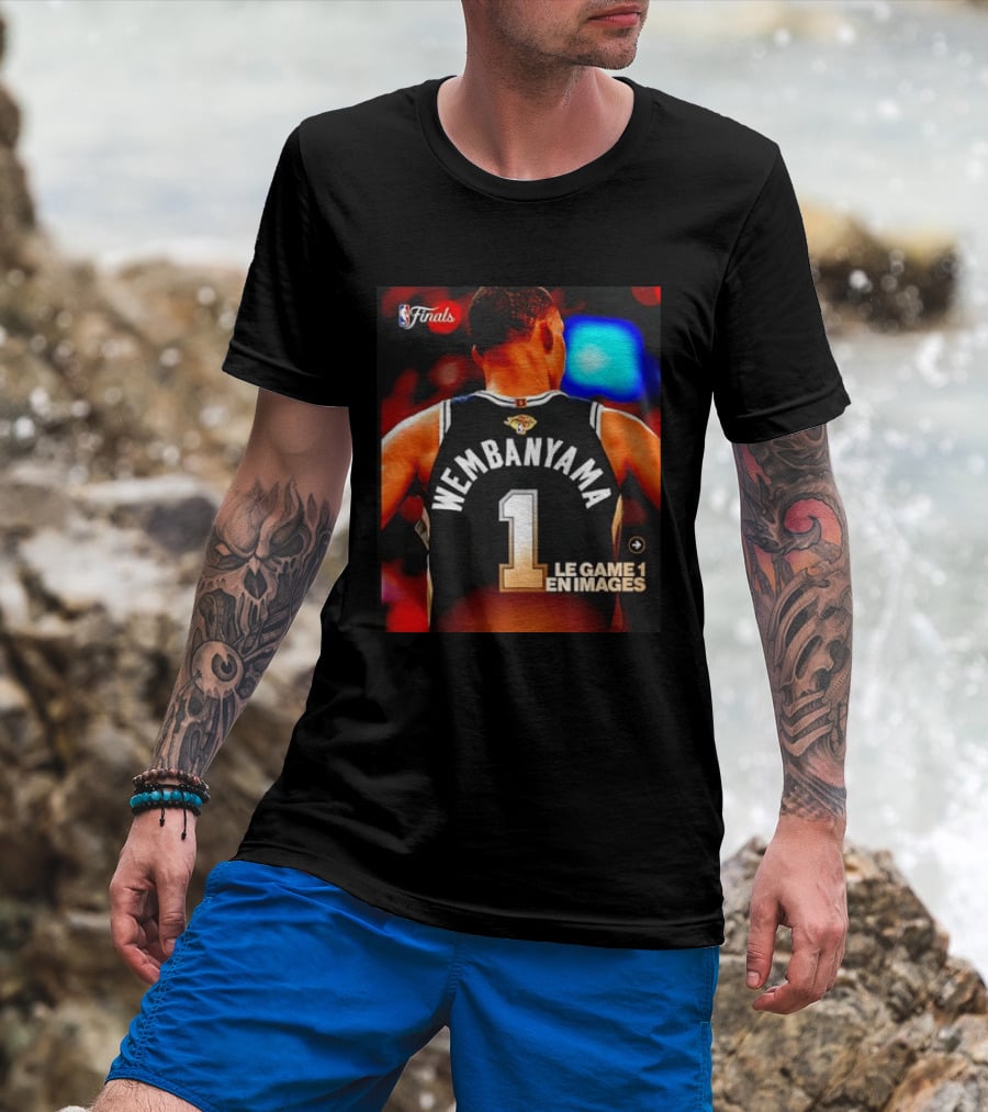 NBA Finals Wembanyama San Antonio Spurs Le Game 1 En Images T-Shirt