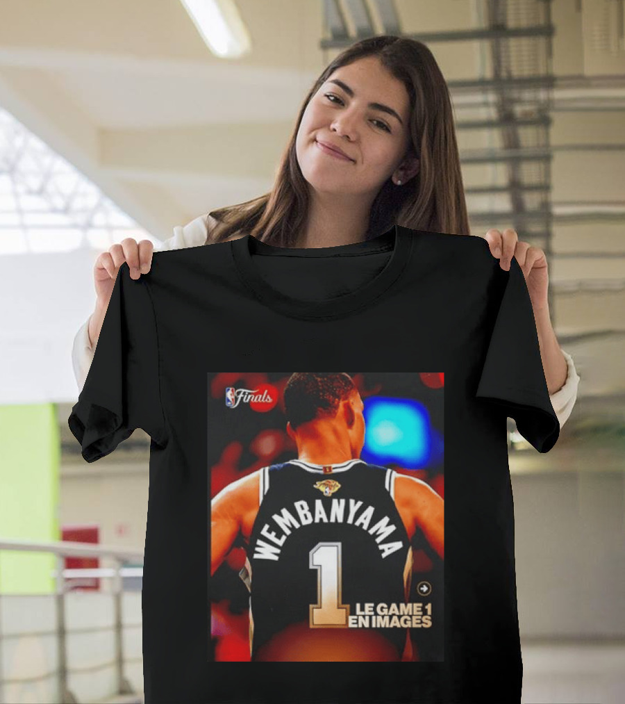 NBA Finals Wembanyama San Antonio Spurs Le Game 1 En Images T-Shirt