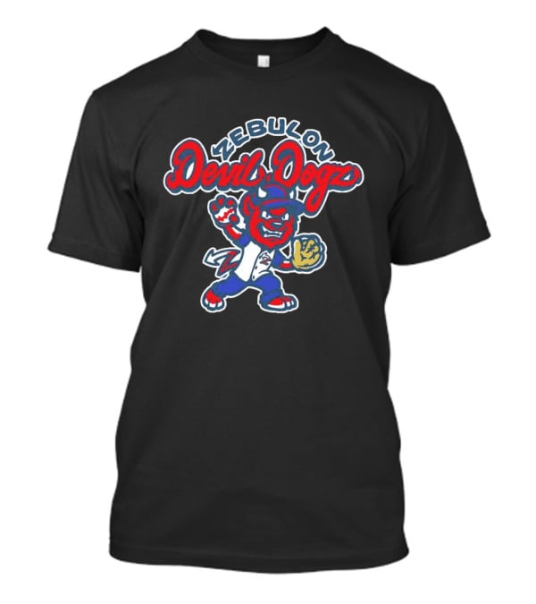 Zebulon Devil Dogz 2026 Baseball Team T-Shirt