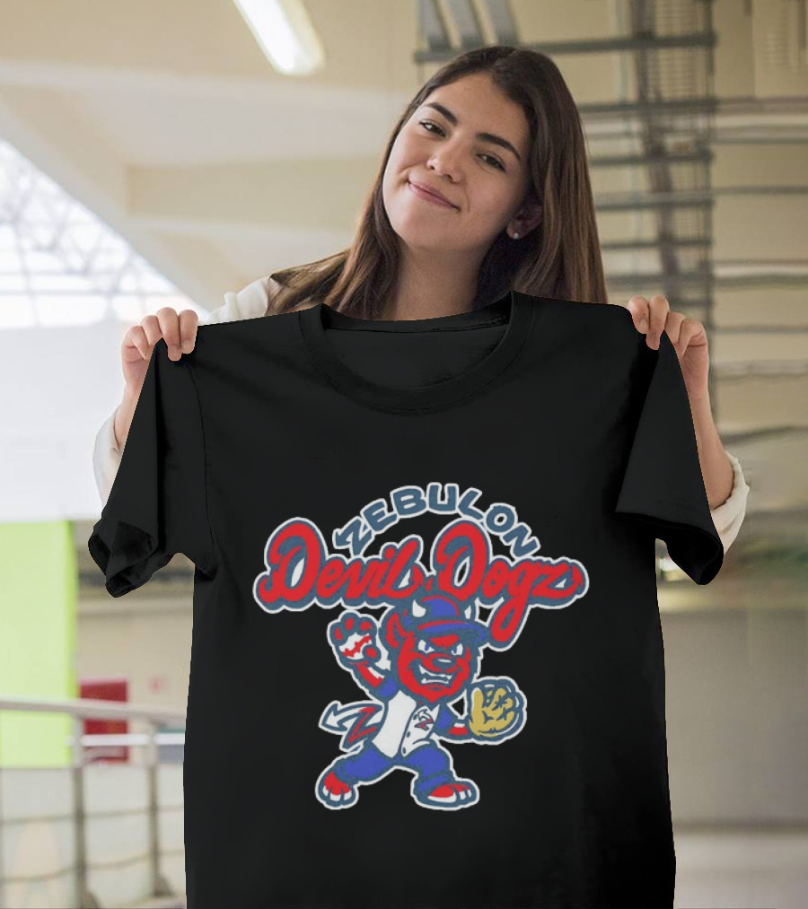 Zebulon Devil Dogz 2026 Baseball Team T-Shirt
