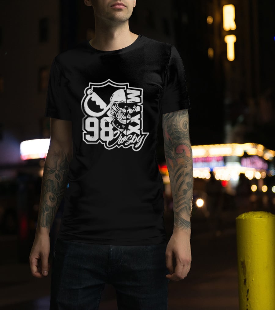 Maxx Crosby 98 Las Vegas Raiders NFL Football Helmet T-Shirt