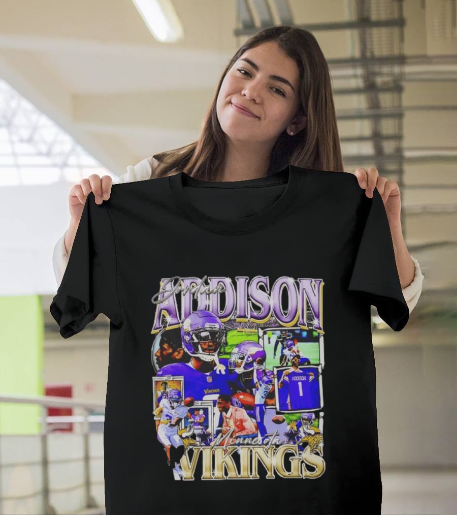 Jordan Addison Minnesota Vikings Stars And Highlights T-Shirt