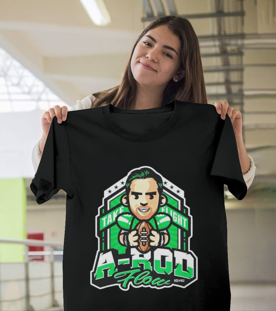 New York Jets Aaron Rodgers Take Flight A Rod Flow T-Shirt
