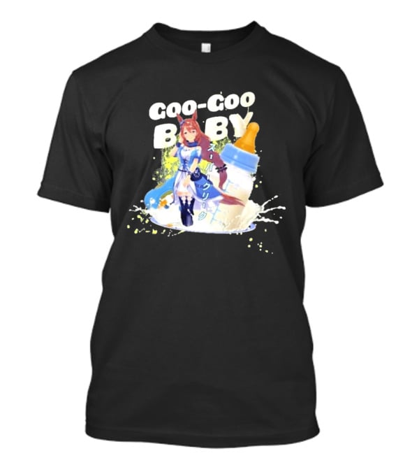 Goo Goo Baby Super Creek Uma Musume Pretty Derby Milk Bottle T-Shirt