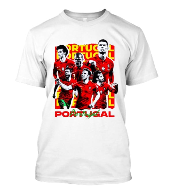 Portugal National Football Team Cristiano Ronaldo Fans T-Shirt