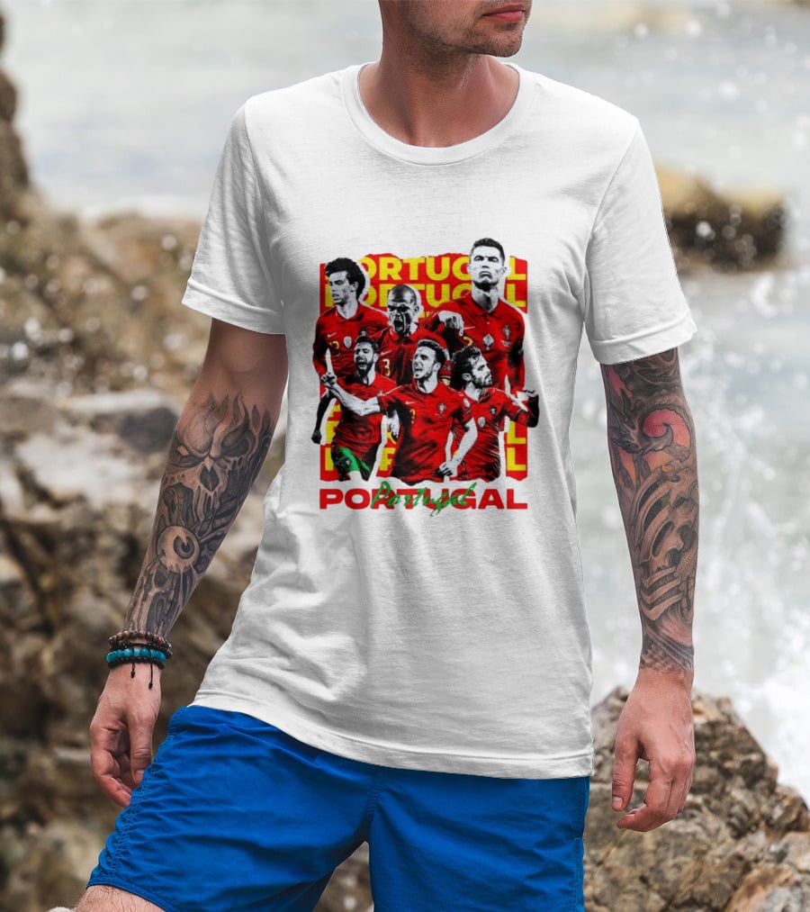 Portugal National Football Team Cristiano Ronaldo Fans T-Shirt
